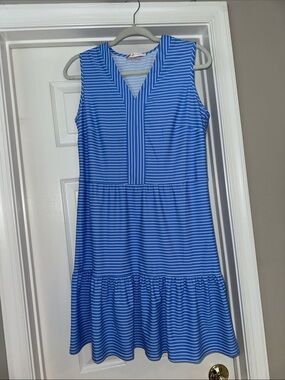 Jude Connally sleeveless tiered dress